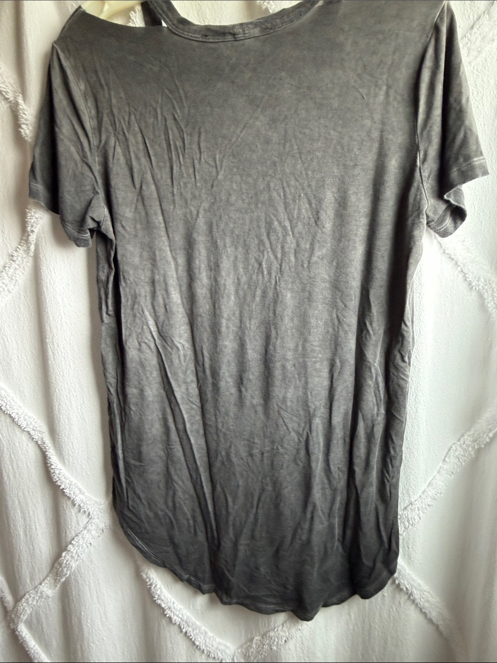 Fifteen Twenty Washed Charcoal Gray Tee - Picture 3 of 4